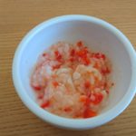 離乳食:パプリカと里芋のおかゆなど